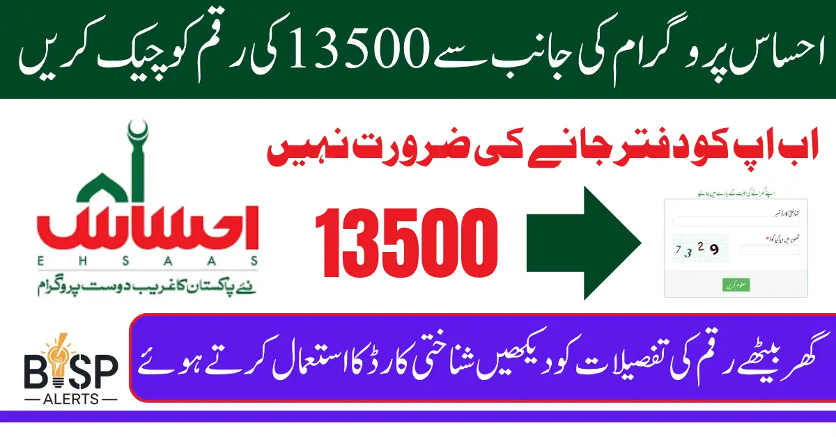 8171 Ehsaas Program 2025 Check Online Payment Using NADRA Verify CNIC