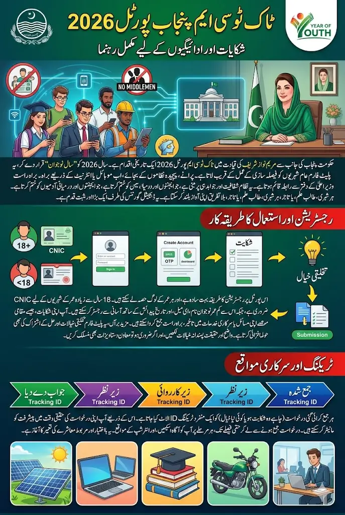 Talk to CM Punjab Portal 2026 Complete Details for Complaint And Payment Full Guide